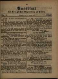 Amtsblatt der K&ouml;niglichen Regierung zu Posen. 1880.02.24 Nro.8