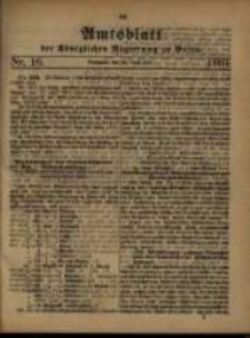 Amtsblatt der Königlichen Regierung zu Posen. 1880.04.20 Nro.16