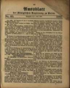 Amtsblatt der K&ouml;niglichen Regierung zu Posen. 1880.06.08 Nro.23