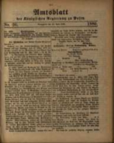 Amtsblatt der Königlichen Regierung zu Posen. 1880.06.29 Nro.26