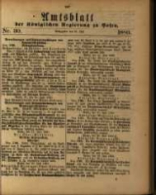 Amtsblatt der K&ouml;niglichen Regierung zu Posen. 1880.07.27 Nro.30