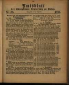 Amtsblatt der Königlichen Regierung zu Posen. 1880.09.07 Nro.36
