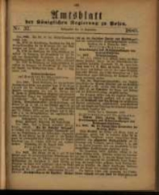 Amtsblatt der Königlichen Regierung zu Posen. 1880.09.14 Nro.37