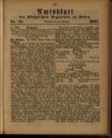 Amtsblatt der Königlichen Regierung zu Posen. 1880.09.21 Nro.38