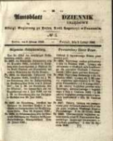 Amtsblatt der K&ouml;niglichen Regierung zu Posen. 1846.02.03 Nro.5