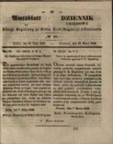 Amtsblatt der K&ouml;niglichen Regierung zu Posen. 1846.03.10 Nro.10