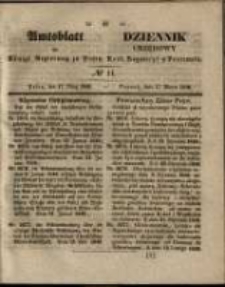 Amtsblatt der K&ouml;niglichen Regierung zu Posen. 1846.03.17 Nro.11