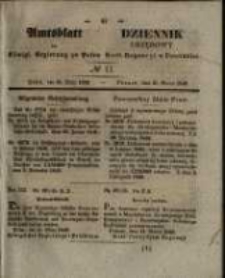 Amtsblatt der K&ouml;niglichen Regierung zu Posen. 1846.03.31 Nro.13
