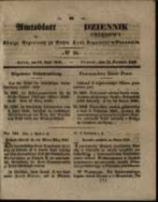 Amtsblatt der K&ouml;niglichen Regierung zu Posen. 1846.04.21 Nro.16