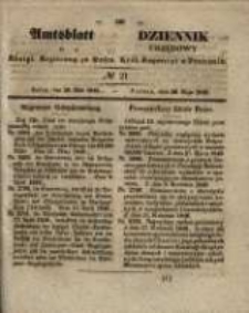 Amtsblatt der Königlichen Regierung zu Posen. 1846.05.26 Nro.21