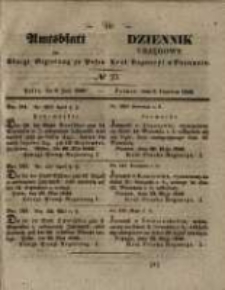 Amtsblatt der K&ouml;niglichen Regierung zu Posen. 1846.06.09 Nro.23