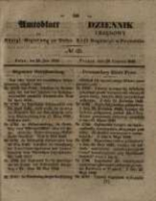 Amtsblatt der K&ouml;niglichen Regierung zu Posen. 1846.06.23 Nro.25