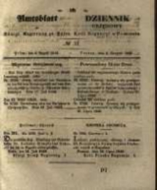 Amtsblatt der Königlichen Regierung zu Posen. 1846.08.04 Nro.31