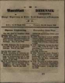Amtsblatt der K&ouml;niglichen Regierung zu Posen. 1846.08.18 Nro.33