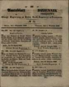 Amtsblatt der Königlichen Regierung zu Posen. 1846.09.01 Nro.35