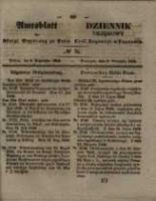 Amtsblatt der K&ouml;niglichen Regierung zu Posen. 1846.09.08 Nro.36