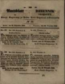 Amtsblatt der Königlichen Regierung zu Posen. 1846.09.29 Nro.39