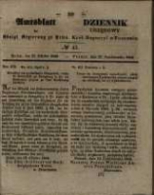 Amtsblatt der Königlichen Regierung zu Posen. 1846.10.27 Nro.43