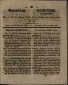 Amtsblatt der K&ouml;niglichen Regierung zu Posen. 1846.12.15 Nro.50