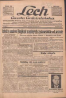 Lech.Gazeta Gnieźnieńska: codzienne pismo polityczne dla wszystkich stan&oacute;w. Dodatki: tygodniowy "Lechita" i powieściowy oraz dwutygodnik "Leszek" 1936.01.05 R.36 Nr4