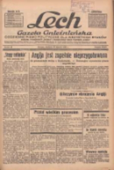 Lech.Gazeta Gnieźnieńska: codzienne pismo polityczne dla wszystkich stan&oacute;w. Dodatki: tygodniowy "Lechita" i powieściowy oraz dwutygodnik "Leszek" 1936.01.19 R.36 Nr15