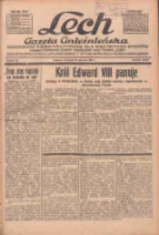 Lech.Gazeta Gnieźnieńska: codzienne pismo polityczne dla wszystkich stanów. Dodatki: tygodniowy "Lechita" i powieściowy oraz dwutygodnik "Leszek" 1936.01.23 R.36 Nr18