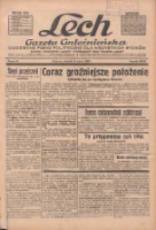 Lech.Gazeta Gnieźnieńska: codzienne pismo polityczne dla wszystkich stanów. Dodatki: tygodniowy "Lechita" i powieściowy oraz dwutygodnik "Leszek" 1936.03.15 R.36 Nr63