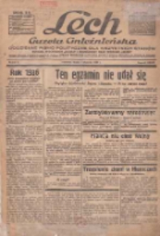 Lech.Gazeta Gnieźnieńska: codzienne pismo polityczne dla wszystkich stanów. Dodatki: tygodniowy "Lechita" i powieściowy oraz dwutygodnik "Leszek" 1936.01.01 R.36 Nr1