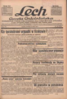 Lech.Gazeta Gnieźnieńska: codzienne pismo polityczne dla wszystkich stanów. Dodatki: tygodniowy "Lechita" i powieściowy oraz dwutygodnik "Leszek" 1936.03.29 R.36 Nr75