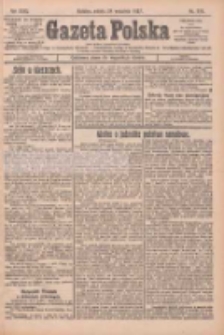 Gazeta Polska: codzienne pismo polsko-katolickie dla wszystkich stanów 1927.09.24 R.31 Nr219