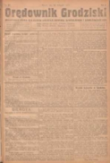 Orędownik Grodziski: niezależne pismo dla rodzin polskich powiatu grodziskiego i nowotomyskiego : organ centralny dla miast: Grodziska, Opalenicy, Buku, Nowego Tomyśla, Zbaszynia i Lwówka 1923.11.24 R.5 Nr92