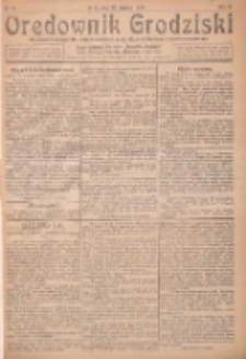 Orędownik Grodziski: niezależne pismo dla rodzin polskich powiatu grodziskiego i nowotomyskiego : organ centralny dla miast: Grodziska, Opalenicy, Buku, Nowego Tomyśla, Zbaszynia i Lw&oacute;wka 1924.01.16 R.6 Nr4