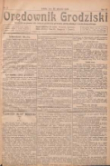 Orędownik Grodziski: niezależne pismo dla rodzin polskich powiatu grodziskiego i nowotomyskiego : organ centralny dla miast: Grodziska, Opalenicy, Buku, Nowego Tomyśla, Zbaszynia i Lw&oacute;wka 1924.01.26 R.6 Nr7