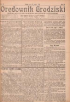 Orędownik Grodziski: niezależne pismo dla rodzin polskich powiatu grodziskiego i nowotomyskiego : organ centralny dla miast: Grodziska, Opalenicy, Buku, Nowego Tomyśla, Zbaszynia i Lw&oacute;wka 1924.02.09. R.6 Nr11