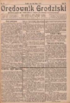 Orędownik Grodziski: niezależne pismo dla rodzin polskich powiatu grodziskiego i nowotomyskiego : organ centralny dla miast: Grodziska, Opalenicy, Buku, Nowego Tomyśla, Zbaszynia i Lw&oacute;wka 1924.02.16 R.6 Nr13