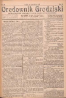Orędownik Grodziski: niezależne pismo dla rodzin polskich powiatu grodziskiego i nowotomyskiego : organ centralny dla miast: Grodziska, Opalenicy, Buku, Nowego Tomyśla, Zbaszynia i Lwówka 1924.03.22 R.6 Nr23