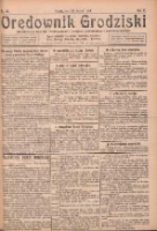 Orędownik Grodziski: niezależne pismo dla rodzin polskich powiatu grodziskiego i nowotomyskiego : organ centralny dla miast: Grodziska, Opalenicy, Buku, Nowego Tomyśla, Zbaszynia i Lw&oacute;wka 1924.03.29 R.6 Nr25