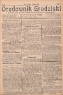 Orędownik Grodziski: niezależne pismo dla rodzin polskich powiatu grodziskiego i nowotomyskiego : organ centralny dla miast: Grodziska, Opalenicy, Buku, Nowego Tomyśla, Zbaszynia i Lw&oacute;wka 1924.04.02 R.6 Nr26