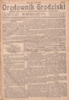 Orędownik Grodziski: niezależne pismo dla rodzin polskich powiatu grodziskiego i nowotomyskiego : organ centralny dla miast: Grodziska, Opalenicy, Buku, Nowego Tomyśla, Zbaszynia i Lwówka 1924.05.07 R.6 Nr36