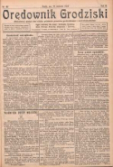 Orędownik Grodziski: niezależne pismo dla rodzin polskich powiatu grodziskiego i nowotomyskiego : organ centralny dla miast: Grodziska, Opalenicy, Buku, Nowego Tomyśla, Zbaszynia i Lw&oacute;wka 1924.06.11 R.6 Nr46