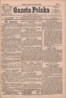 Gazeta Polska: codzienne pismo polsko-katolickie dla wszystkich stanów 1928.03.29 R.32 Nr74