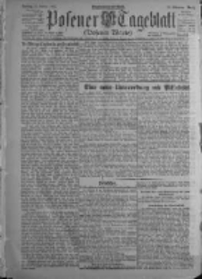 Posener Tageblatt (Posener Warte) 1923.01.12 Jg.62 Nr8