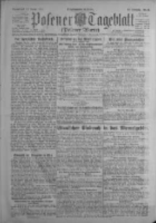 Posener Tageblatt (Posener Warte) 1923.01.13 Jg.62 Nr9