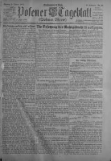 Posener Tageblatt (Posener Warte) 1923.01.14 Jg.62 Nr10