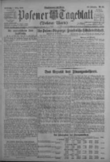 Posener Tageblatt (Posener Warte) 1923.03.07 Jg.62 Nr53