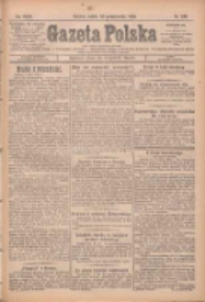 Gazeta Polska: codzienne pismo polsko-katolickie dla wszystkich stanów 1928.10.20 R.32 Nr243