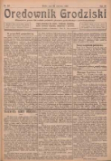 Orędownik Grodziski: niezależne pismo dla rodzin polskich powiatu grodziskiego i nowotomyskiego : organ centralny dla miast: Grodziska, Opalenicy, Buku, Nowego Tomyśla, Zbaszynia i Lw&oacute;wka 1924.06.18 R.6 Nr48