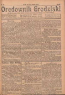 Orędownik Grodziski: niezależne pismo dla rodzin polskich powiatu grodziskiego i nowotomyskiego : organ centralny dla miast: Grodziska, Opalenicy, Buku, Nowego Tomyśla, Zbaszynia i Lw&oacute;wka 1924.06.25 R.6 Nr50