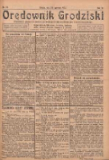 Orędownik Grodziski: niezależne pismo dla rodzin polskich powiatu grodziskiego i nowotomyskiego : organ centralny dla miast: Grodziska, Opalenicy, Buku, Nowego Tomyśla, Zbaszynia i Lw&oacute;wka 1924.06.28 R.6 Nr51