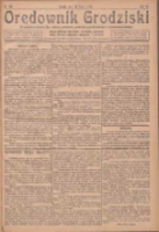 Orędownik Grodziski: niezależne pismo dla rodzin polskich powiatu grodziskiego i nowotomyskiego : organ centralny dla miast: Grodziska, Opalenicy, Buku, Nowego Tomyśla, Zbaszynia i Lw&oacute;wka 1924.07.16 R.6 Nr56